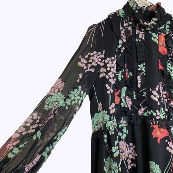 GiAMBA floral silk blouse - Picture 4 of 10